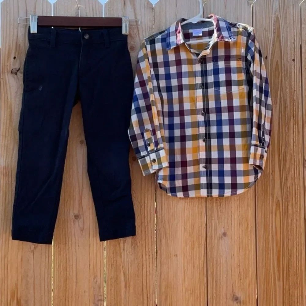 🔥 Take 50% OFF- Boy’s Mix Match Shirt and Pants, Size-4